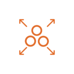 Orange Circles Icon